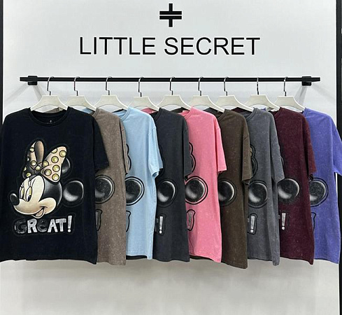 Футболка Little Secret 500123 d.grey - делук