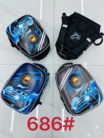 Рюкзак Candy Bags 686 black - делук