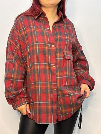 Рубашка Kosta 7732 red - делук