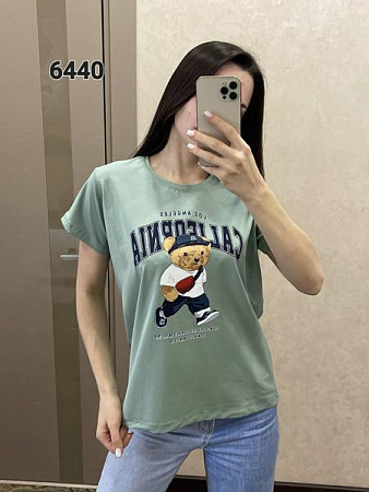 Футболка Fsn 6440 mint - делук