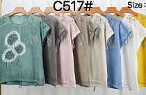 Футболка Estima C517 milk - делук