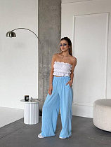 Штаны Arina 3104 l.blue - делук