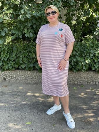 Платье Bat 12 beige - делук