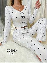 Пижама Brilliant C0503 white - делук