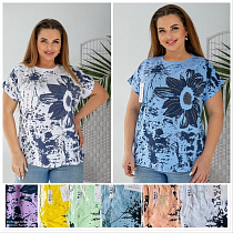 Футболка Lola LL504 mix - делук