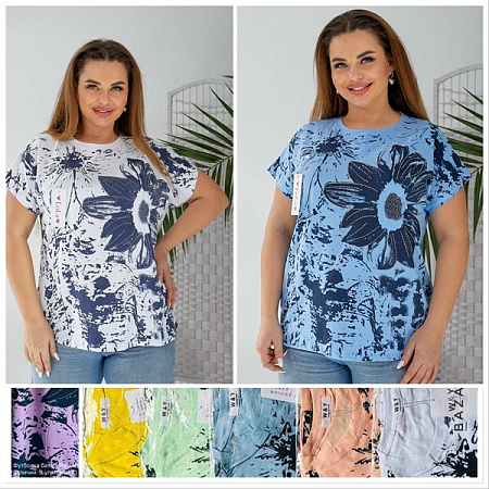 Футболка Lola LL504 mix - делук