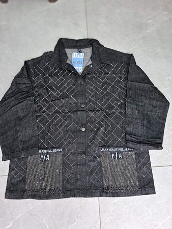 Рубашка Beki 484 black - делук