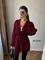Кардиган Modnulya 7557 wine - делук