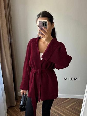 Кардиган Modnulya 7557 wine - делук
