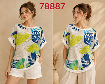 Футболка Gertie 78887 white - делук