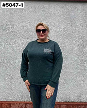 Свитер Bat 5047-1 green - делук