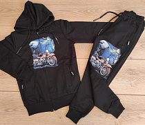 Костюм Спорт Emir Kids 183 black - делук