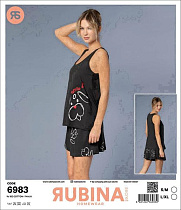 Пижама Trikotag 6983 black - делук