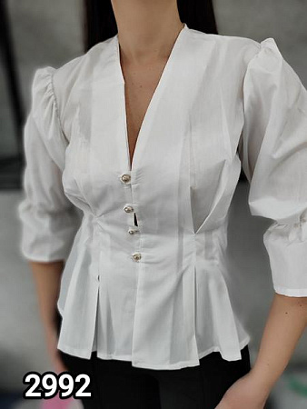 Блузка Mmc Clothes 2992 white - делук