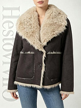 Куртка Liopt 277 black-beige - делук