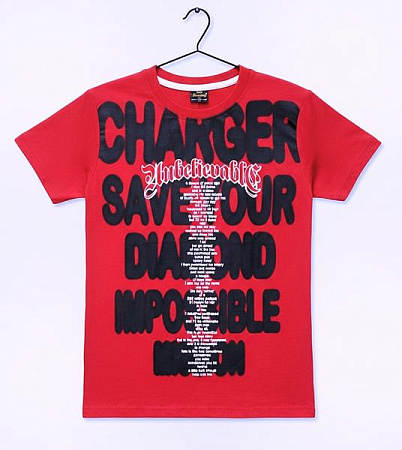 Футболка Dino DN372 red - делук