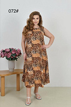 Сарафан Estima 072 brown - делук