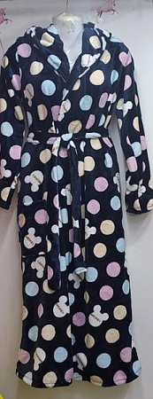 Халат Romeo Life RL934 black - делук