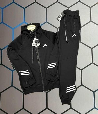Костюм Спорт Alex Clothes 4756 black - делук