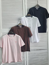 Футболка Style Nadezhda 2189 brown - делук