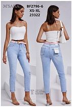 Джинсы Miss Kurry BF2796-6 l.blue - делук