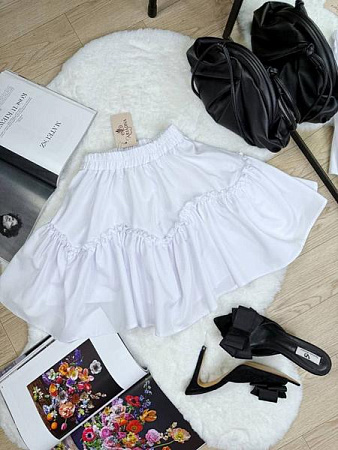Юбка Arina 5154 white - делук