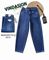 Джинсы Vindassion 6017 blue - делук