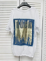 Футболка Karon 7213 white-blue - делук