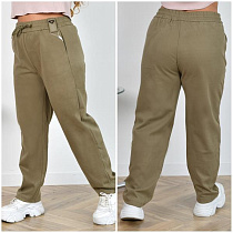 Штаны Спорт Saint Wish 6025 khaki - делук