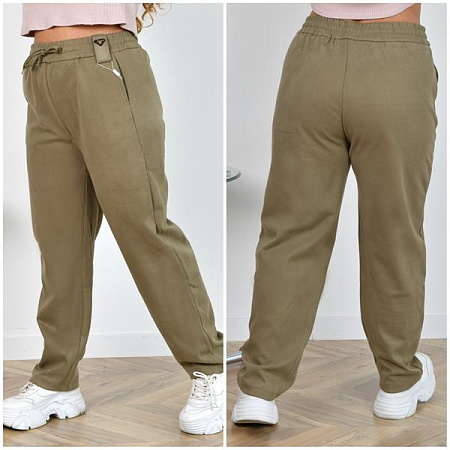 Штаны Спорт Saint Wish 6025 khaki - делук