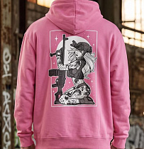 Худи Madoka 1477 pink - делук