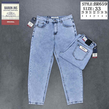 Джинсы Baron Jeans BR659 l.blue - делук