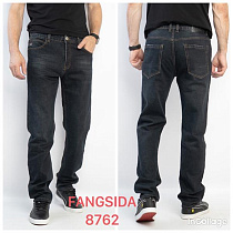 Джинсы Fangsida 8762 black - делук