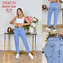 Джинсы Hoan 8290 l.blue - делук