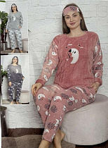 Пижама Estima 02160 grey - делук