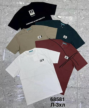 Футболка Minh 68581 green - делук