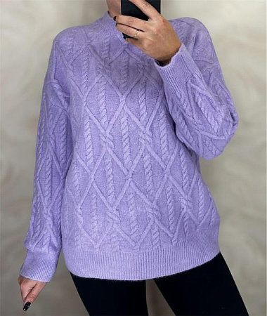 Свитер Levisha 26404 lilac Свитер Levisha 26404 lilac - делук