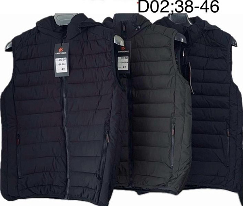 Жилетка Tran D02 black - делук