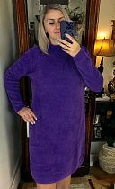 Платье Novetly Store 26427 purple - делук