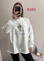 Свитер Fsn 6383 white - делук