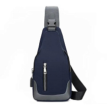 Бананка Fashion Bag PD288-1 blue - делук