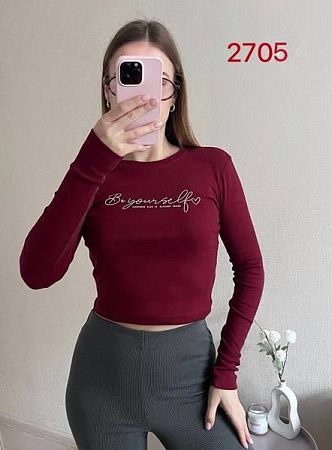 Свитер Fsn 2705 wine - делук