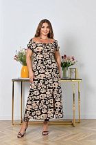 Платье Arina 2465 beige - делук