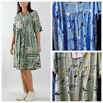 Платье Trikotag 02227 khaki - делук