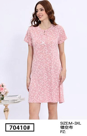 Ночнушка Brilliant 70410 pink - делук