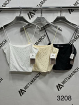 Топ Nefertiti 3208 white - делук