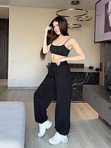 Штаны Спорт Arina 4235 black - делук