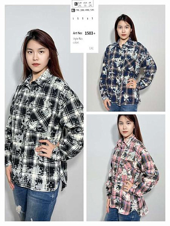 Рубашка Base 1503+ black - делук