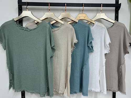 Футболка Dgmd 7586 beige - делук