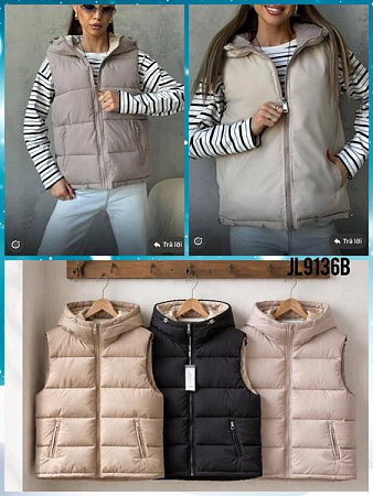 Жилетка Dorimodes JL9136B powder - делук